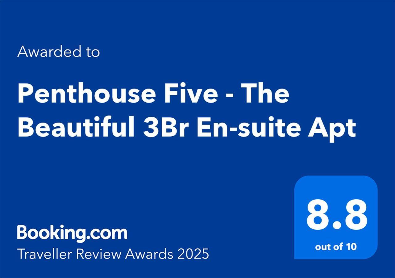 Penthouse Five - The Beautiful 3Br En-Suite Apt Mombasa Exterior photo